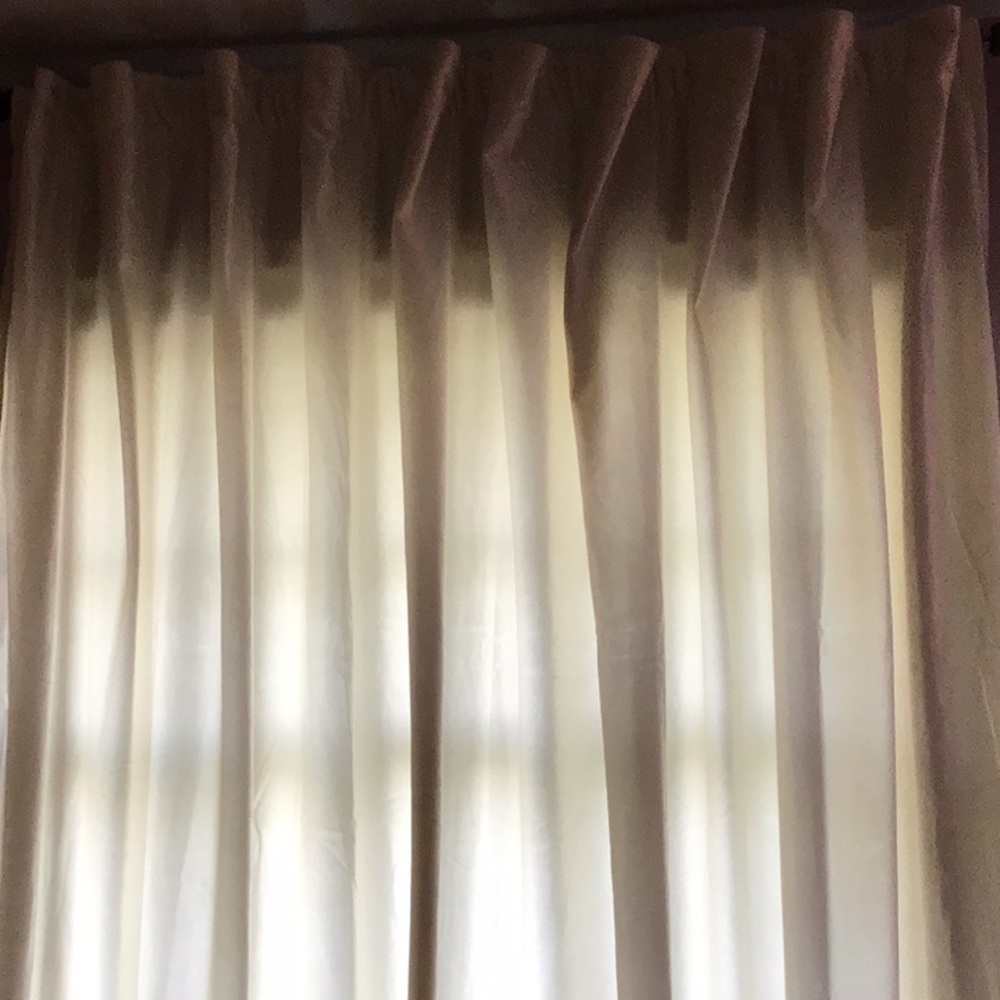 Cynthia Rowley cream soft suede feel drape…